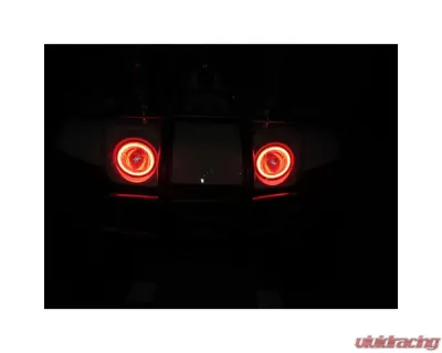 SYATV Blue Angel Eyes LED Kit for Yamaha Big Bear 400 2000-2012 - 55-30004-B
