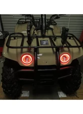 SYATV Blue Angel Eyes LED Kit for Yamaha Big Bear 400 2000-2012                                     - 55-30004-B - Image 2