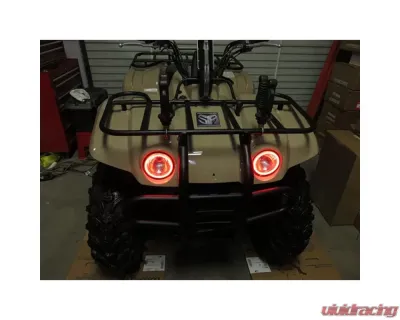 SYATV Blue Angel Eyes LED Kit for Yamaha Big Bear 400 2000-2012 - 55-30004-B