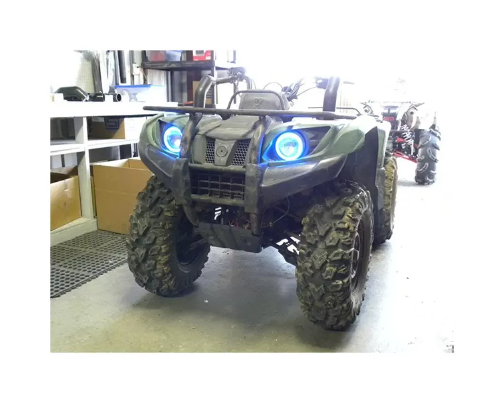SYATV Blue Angel Eyes LED Kit Yamaha Grizzly 350 | 400 | 450 | 660 2002-2014 - 55-30009-B