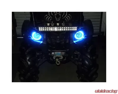SYATV Blue Angel Eyes LED Kit Yamaha Viking | Wolverine | Grizzly 2007-2015 - 55-30010-B