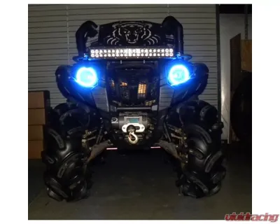 SYATV Blue Angel Eyes LED Kit Yamaha Viking | Wolverine | Grizzly 2007-2015 - 55-30010-B