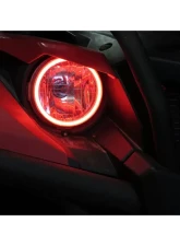 SYATV Green Angel Eyes LED Kit Yamaha Kodiak 450 | 700 2016-2022                                     - 55-30011-G - Image 3