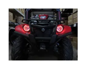 SYATV Red Angel Eyes LED Kit Yamaha Kodiak 450 | 700 2016-2022