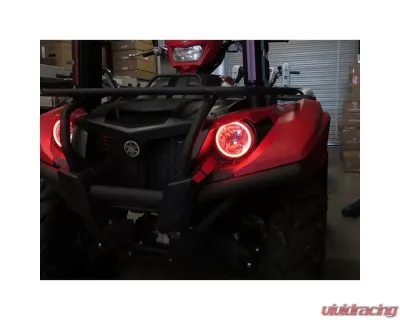 SYATV Red Angel Eyes LED Kit Yamaha Kodiak 450 | 700 2016-2022 - 55-30011-R