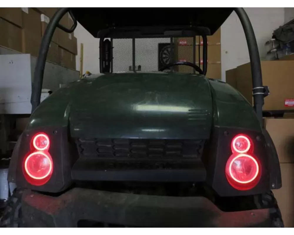 SYATV White Angel Eyes LED Kit Kawasaki Mule 610 | SX 2005-2022 - 55-30014