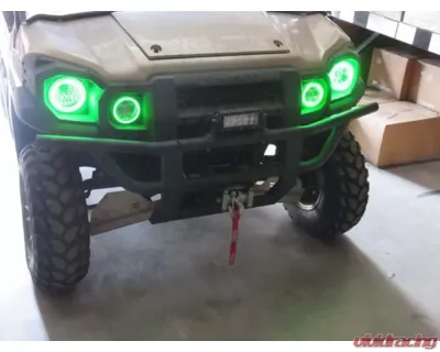 SYATV Blue Angel Eyes LED Kit Kawasaki Mule Pro-FX | Pro-FXT 2016-2023 - 55-30015-B