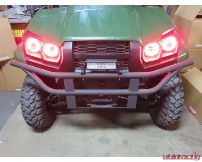 SYATV Green Angel Eyes LED Kit Kawasaki Mule Pro-MX | Pro-FXR 2018-2021 - 55-30016-G