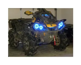 SYATV White Angel Eyes LED Kit Can-Am Outlander G2