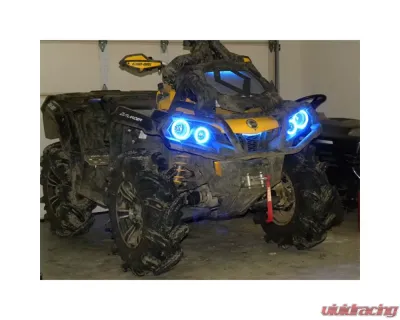 SYATV White Angel Eyes LED Kit Can-Am Outlander G2 - 55-30018