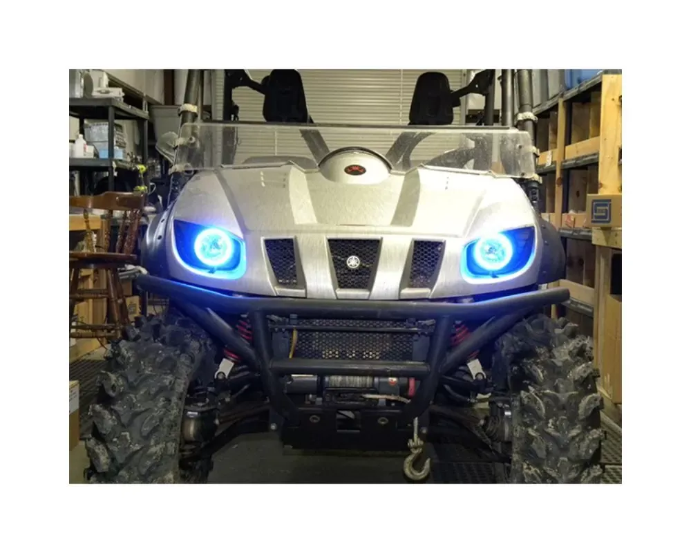 SYATV Blue Angel Eyes LED Kit Yamaha Rhino 450 | 660 | 700 2004-2013 - 55-30023-B