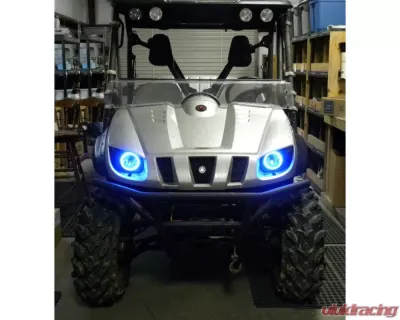 SYATV Red Angel Eyes LED Kit Yamaha Rhino 450 | 660 | 700 2004-2013 - 55-30023-R