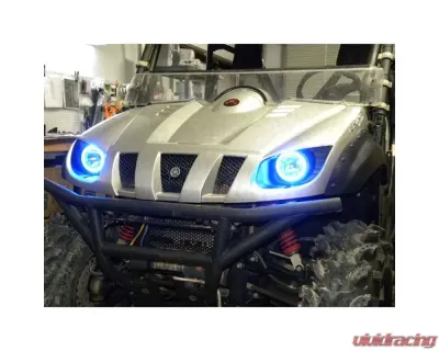 SYATV Red Angel Eyes LED Kit Yamaha Rhino 450 | 660 | 700 2004-2013 - 55-30023-R
