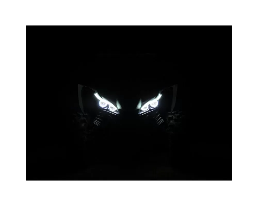 SYATV Red Angel Eyes LED Kit Yamaha YXZ 1000R 2016-2021 - 55-30032-R
