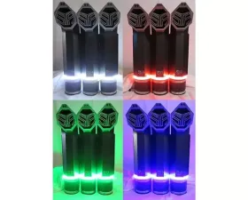SYATV 1.5Inch Red Snorkel Accent Yamaha Big Bear 400 2000-2012
