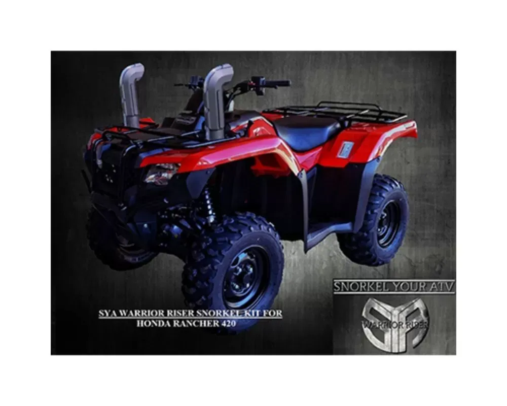 SYATV Warrior Riser Snorkel kit Honda Rancher 420 | Foreman 500 2014-2019 - 71-11255