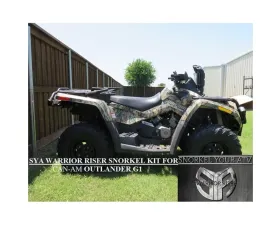 SYATV Warrior Riser Snorkel kit Can-Am Outlander 500 | 650 | 800 | 800R 2006-2011