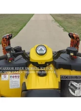 SYATV Warrior Riser Snorkel kit Kawasaki Brute Force 750 | Polaris Sportsman 400 | 500 | 600 | 700 | 800 2005-2014                                     - 71-11320 - Image 3