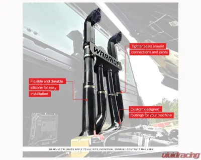 Snorkel Your ATV Silicone Riser Kit - 71-11356