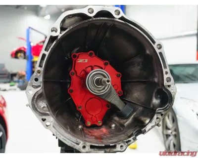 Z1 Motorsports DE Billet Transmission Front Cover Plate Nissan 350Z | Infiniti G35 2003-2007 - Z1-350Z/G35-DE-Billet-Transmission-Cover