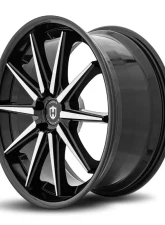 Curva Concepts C24 Aluminum Alloy Wheels 20x9 35mm Gloss Black Machine Face                                     - C24-2090BLNK3573BMF - Image 2