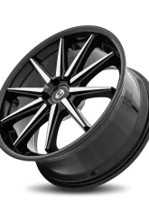 Curva Concepts C24 Aluminum Alloy Wheels 20x9 35mm Gloss Black Machine Face                                     - C24-2090BLNK3573BMF - Image 3
