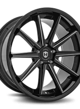 Curva Concepts C24 Aluminum Alloy Wheels 20x9 35mm Gloss Black Milled                                     - C24-2090BLNK3573BMW - Image 3