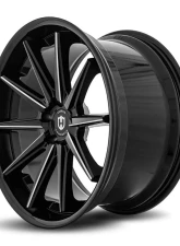 Curva Concepts C24 Aluminum Alloy Wheels 20x9 35mm Gloss Black Milled                                     - C24-2090BLNK3573BMW - Image 2