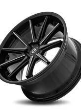 Curva Concepts C24 Aluminum Alloy Wheels 20x9 35mm Gloss Black Milled                                     - C24-2090BLNK3573BMW - Image 3