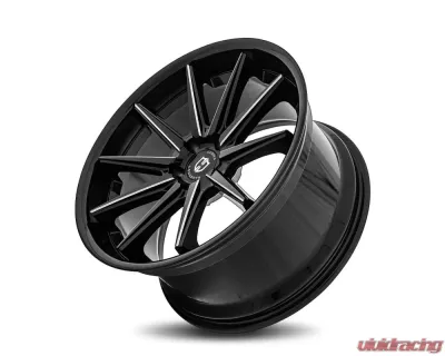 Curva Concepts C24 Aluminum Alloy Wheels 20x9 35mm Gloss Black Milled - C24-2090BLNK3573BMW