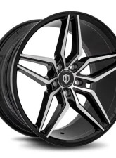 Curva Concepts C25 Aluminum Alloy Wheels 20x10 40mm Gloss Black Machine Face                                     - C25-2010BLNK4073BMF - Image 3