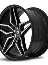 Curva Concepts C25 Aluminum Alloy Wheels 20x10 40mm Gloss Black Machine Face                                     - C25-2010BLNK4073BMF - Image 2