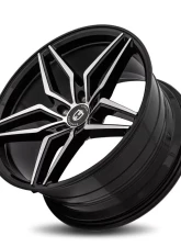 Curva Concepts C25 Aluminum Alloy Wheels 20x8.5 35mm Gloss Black Machine Face                                     - C25-2085BLNK3573BMF - Image 3