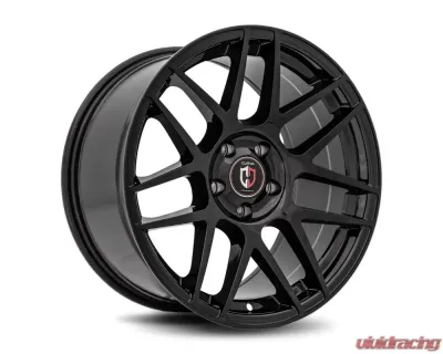 Curva Concepts C300 Aluminum Alloy Wheels 18x8.5 35mm Gloss Black - C300-1885BLNK3573BLK