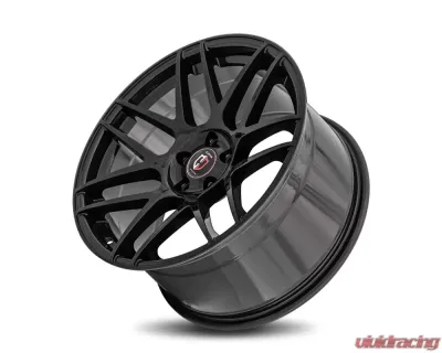 Curva Concepts C300 Aluminum Alloy Wheels 19x10 38mm Gloss Black - C300-1910BLNK3873BLK