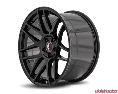 Curva Concepts C300 Aluminum Alloy Wheels 19x8.5 35mm Gloss Black - C300-1985BLNK3573BLK