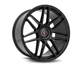 Curva Concepts C300 Aluminum Alloy Wheels 22x10.5 5x115 25mm Gloss Black