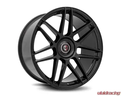 Curva Concepts C300 Aluminum Alloy Wheels 22x9 5x112 30mm Gloss Black - C300-22901123066BLK