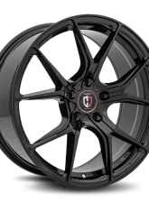 Curva Concepts C42 Aluminum Alloy Wheels 19x9.5 5x114.3 40mm Gloss Black                                     - C42-19951144073BLK - Image 3