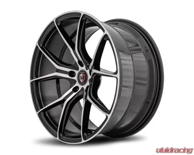 Curva Concepts C42 Aluminum Alloy Wheels 20x8.5 5x114.3 35mm Gloss Black Machine Face - C42-20851143573BMF