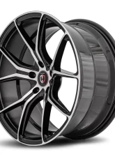 Curva Concepts C42 Aluminum Alloy Wheels 20x8.5 20mm Gloss Black Machine Face                                     - C42-2085BLNK2072BMF - Image 2