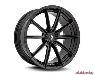 Curva Concepts C46 Aluminum Alloy Wheels 20x10.5 5x114.3 25mm Gloss Black - C46-201051142573BLK