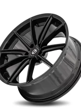 Curva Concepts C46 Aluminum Alloy Wheels 20x10.5 5x114.3 25mm Gloss Black                                     - C46-201051142573BLK - Image 3