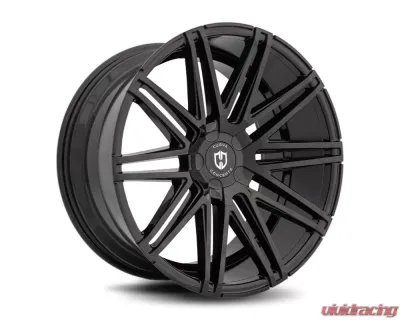 Curva Concepts C48 Aluminum Alloy Wheels 20x10.5 5x115 25mm Gloss Black - C48-201051152571BLK