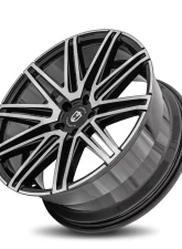 Curva Concepts C48 Aluminum Alloy Wheels 20x10.5 40mm Gloss Black Machine Face                                     - C48-20105BLNK4073BMF - Image 3