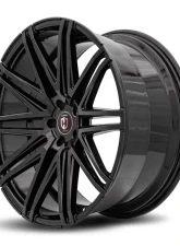 Curva Concepts C48 Aluminum Alloy Wheels 22x10.5 40mm Gloss Black                                     - C48-22105BLNK4073BLK - Image 2