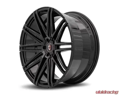 Curva Concepts C48 Aluminum Alloy Wheels 22x9.5 35mm Gloss Black - C48-2295BLNK3573B