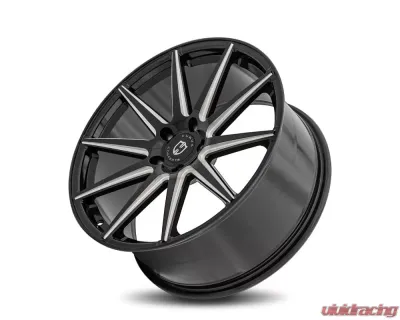 Curva Concepts C49 Aluminum Alloy Wheels 20x10.5 5x114.3 35mm Gloss Black Milled - C49-201051143573BMW