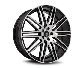 Curva Concepts C50 Aluminum Alloy Wheels 22x10.5 25mm Gloss Black Machine Face