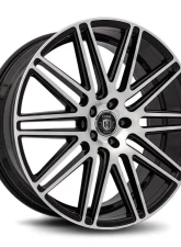 Curva Concepts C50 Aluminum Alloy Wheels 22x10.5 40mm Gloss Black Machine Face                                     - C50-22105BLNK4073BMF - Image 3
